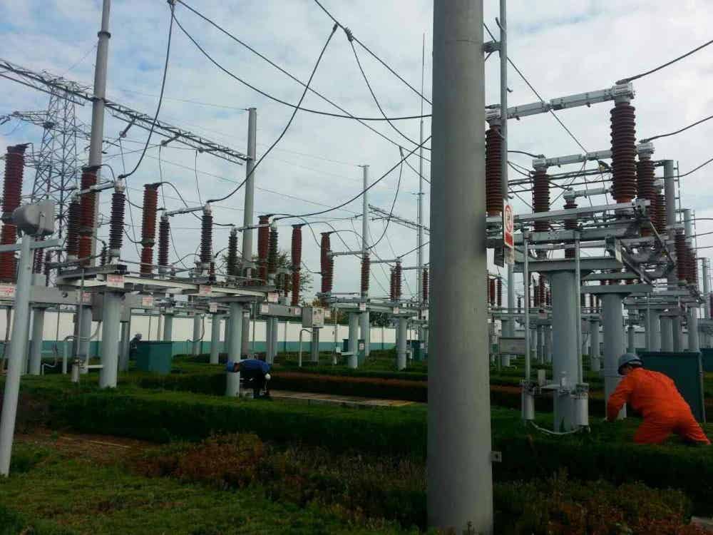 國(guó)網(wǎng)山東萊蕪供電公司220KV山匯線輸電線路防腐維修工程 (2)
