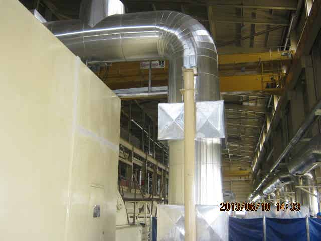 唐山開灤東方發(fā)電有限責(zé)任公司汽機房管道保溫工程